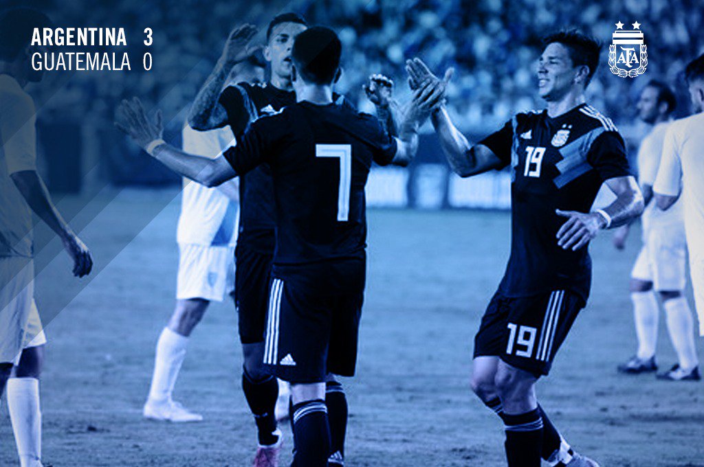 Argentina 3 Guatemala 0