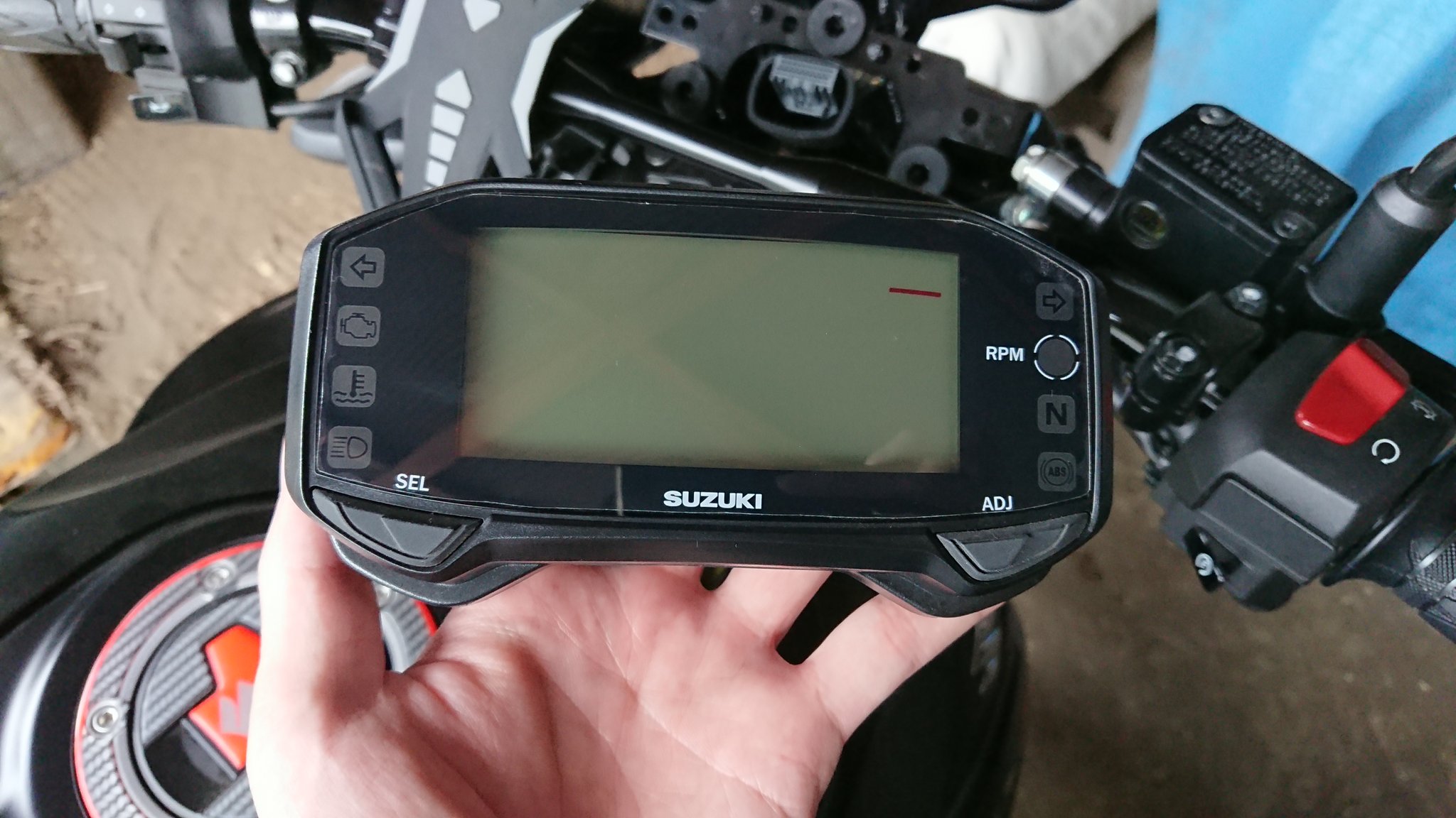 【クローバー】打ち替え基盤液晶色反転 メーター照明LED打ち換え＆液晶反転 その3（スズキ アルト