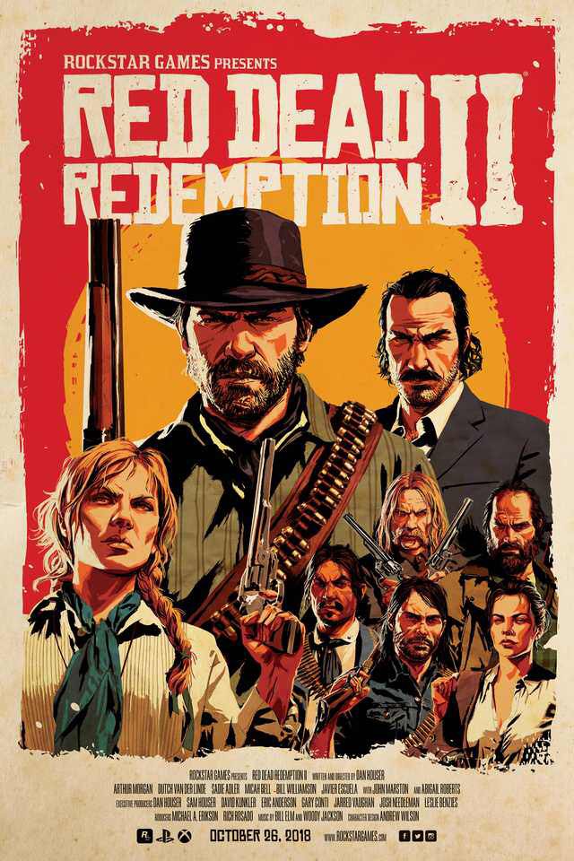 Red Dead Info on Twitter: "Check out this cool fan-made poster for Red ...