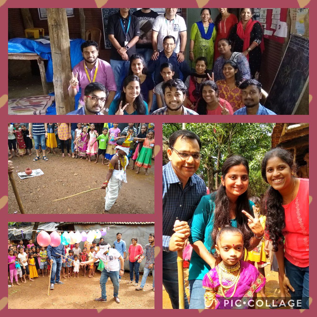 TCS GE Mumbai team celebrated Janmasthami (Dahi Handi) with BNP Adivasi kids #SadhanaSamarpanMonth <a href="/AnupamSinghal5/">Anupam Singhal</a> #purpose4life <a href="/tcsjohn2001/">Oommen John</a> <a href="/RakeshDevpura/">Rakesh Devpura</a> <a href="/aasha2015/">Asha v</a>