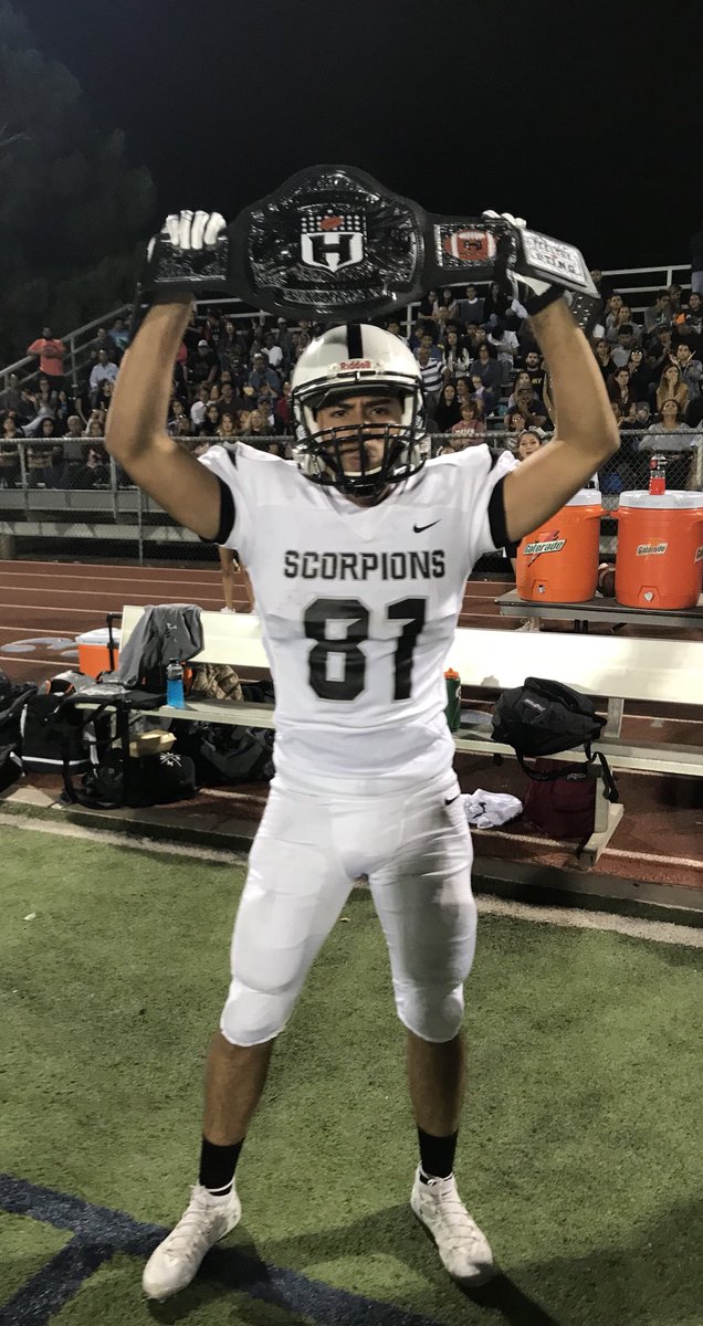 tlaguilar's tweet photo. Andres Garcia earns the Ball Out Belt 2x tonight with with 2 fumble recoveries!!! #scorpionstrong #WeareCLINTISD https://t.co/OSQnrnALe4