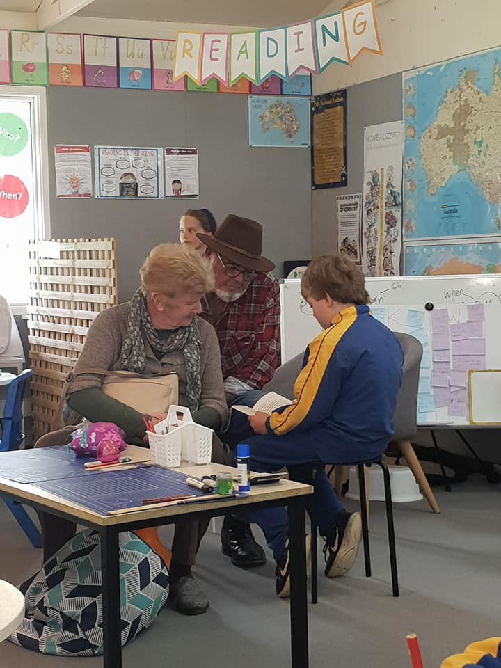 Opening our classrooms to Grandparents and special guests for #GrandparentsDay and #LearningJourneys. The day started with a #PrePrimary liturgy where @StJosephsSchoo5 choir performed for the first time 👍. @CatholicEdWA