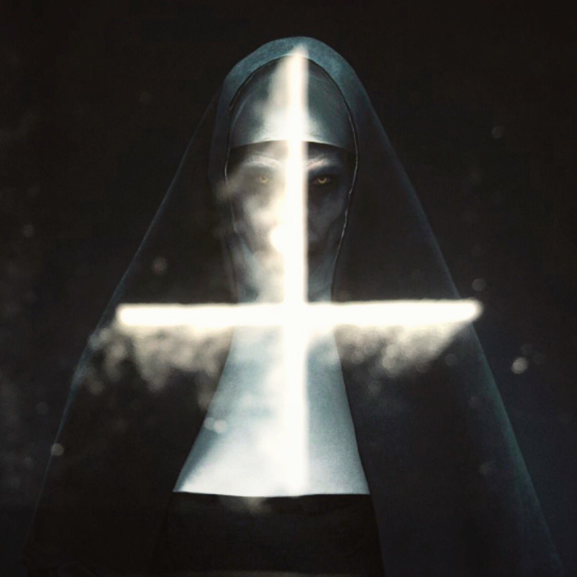 VideoHowdyStop's tweet photo. Video Howdy enjoying that big screen experience until it's release on home video with a viewing of @thenunmovie tonight! Good ol' fashion fright fest and those ever lovely bits of possession! https://t.co/iWhwHWgSTI