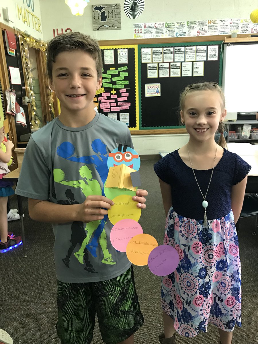 MsFoglesong's tweet image. We’ve had a lot of fun getting to know more about our peers and also working together as a #classroomfamily #multigraders