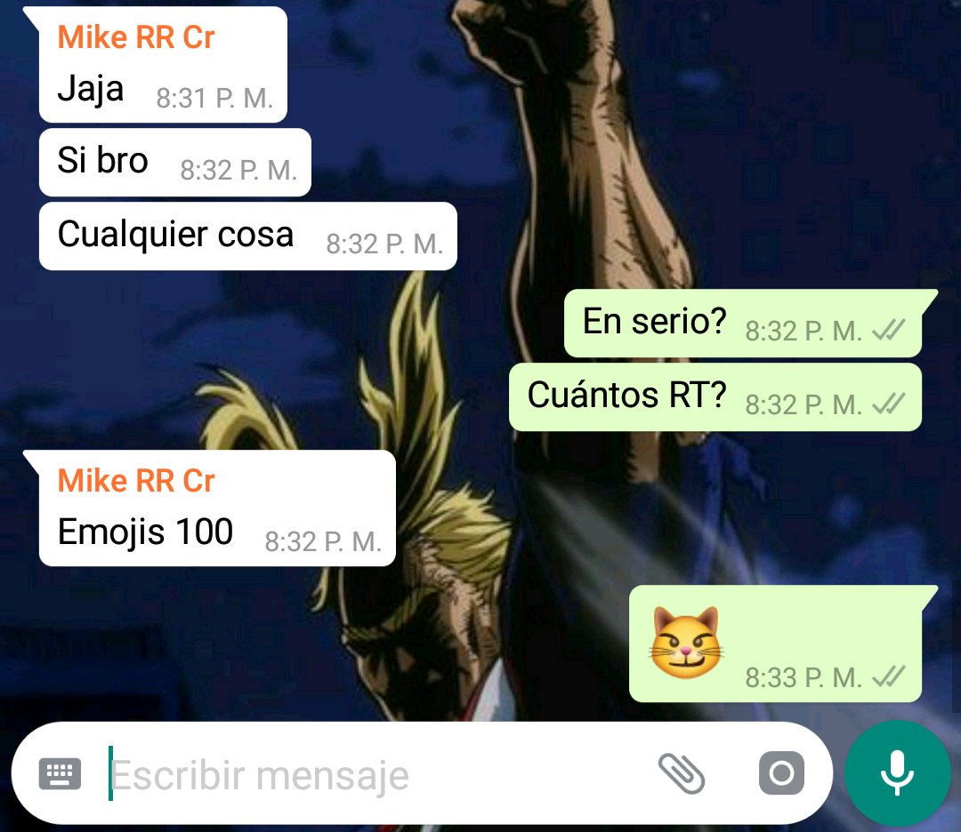 HandsomeFPS's tweet image. 100 RT y @Mi_Ke_GG me patrocina los emojis 🦅 Ayudenme por favor 😍