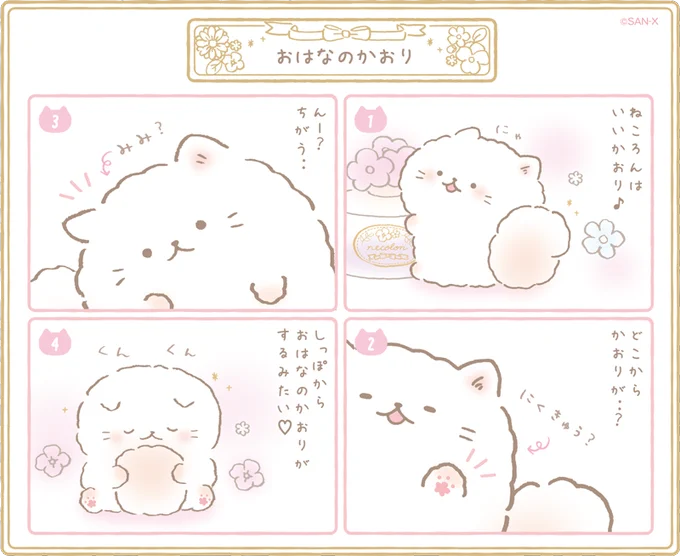 ?ねころん?の✨いい香り✨はどこから‥?✨
 にくきゅう??みみ??それとも?✨
 #ふんわりねころん 