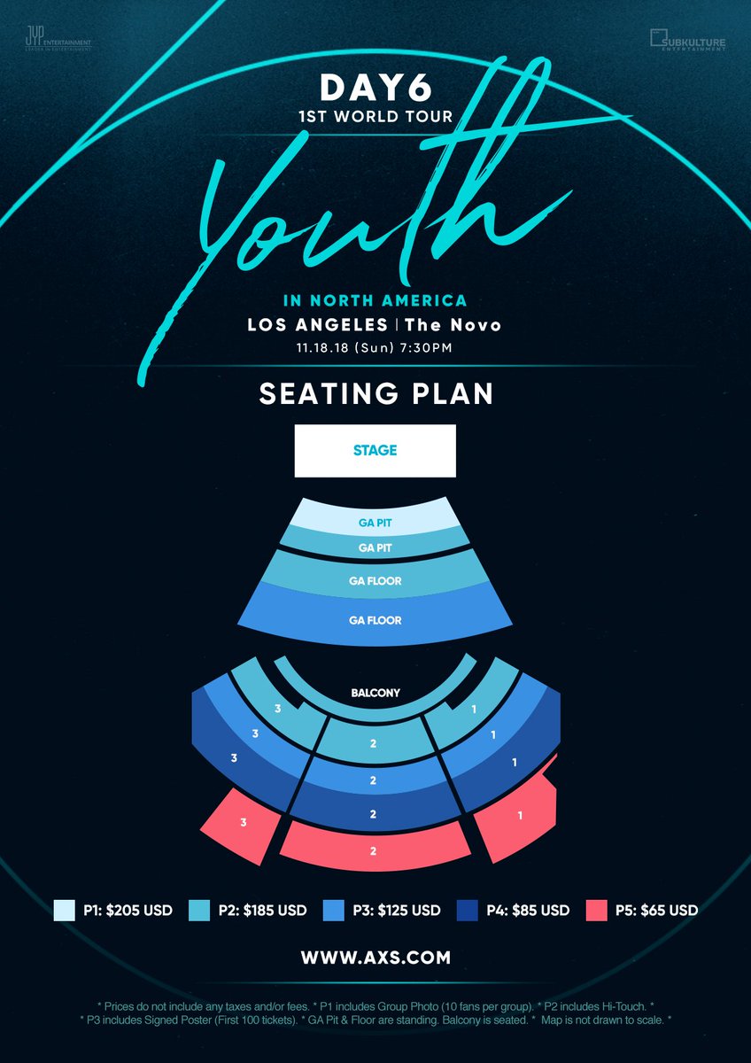 The Novo Balcony Seating Chart