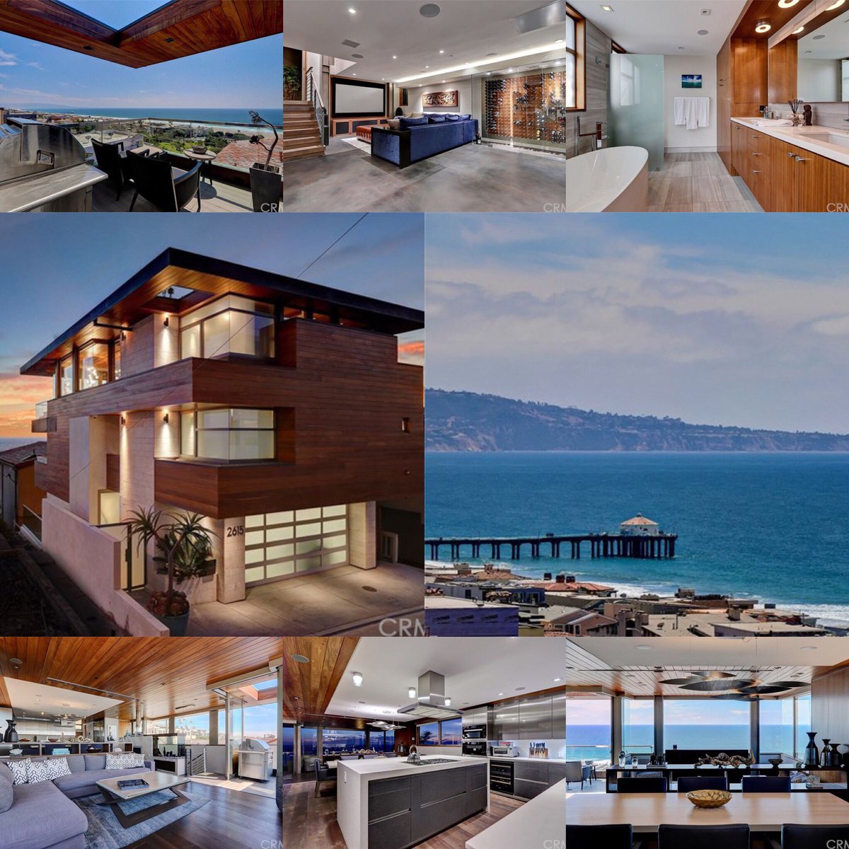 FOR SALE: This sleek and contemporary residence was custom designed by Michael Lee Architects in 2016 with panoramic views that go on forever. 2615 CREST DRIVE, MANHATTAN BEACH, CA 90266 – Crownpoint Los Angeles bit.ly/2NXRm31