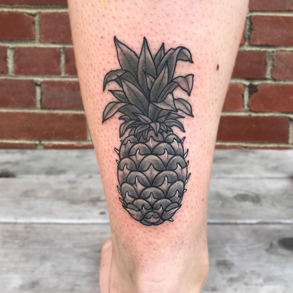 Say Aloha To These Cool Pineapple Tattoos  Tattoodo