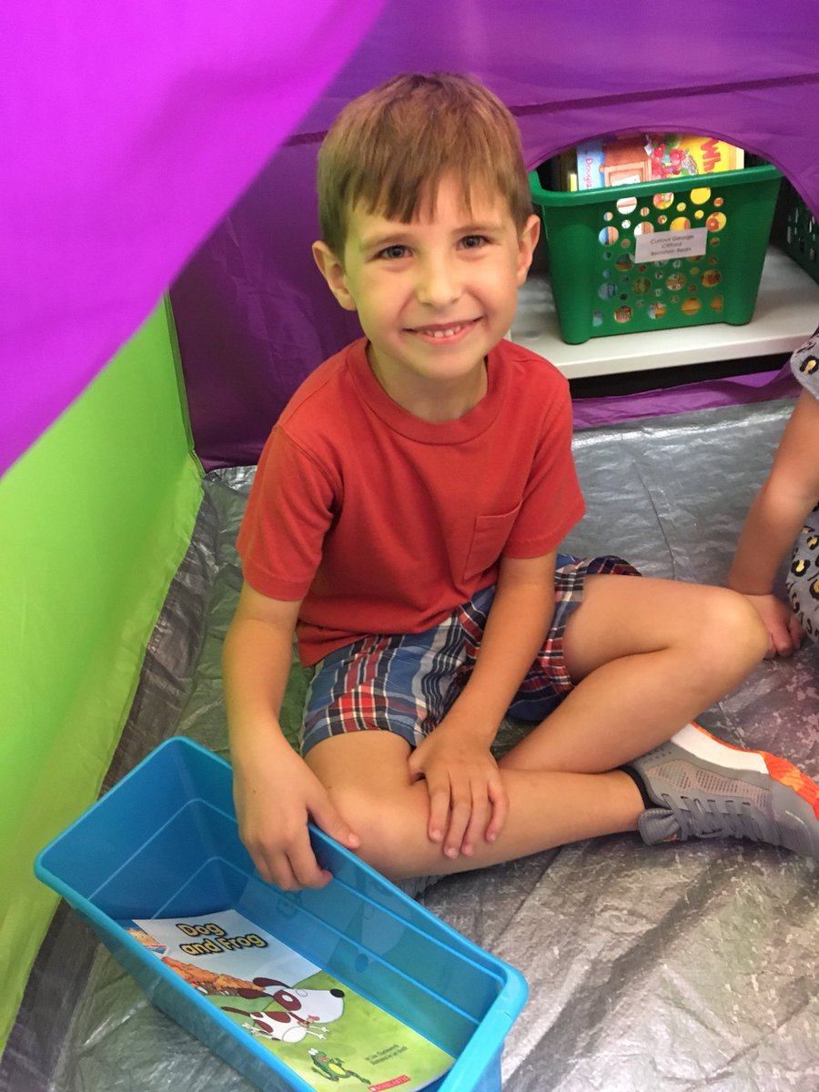 mrsbaechtle108's tweet image. Practicing in our ⛺️ in preparation for starting centers next week! #BookBins #ModelingExpectations #WeAreNorthern