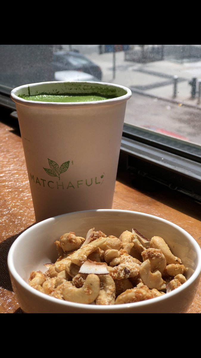 nutsplusnuts's tweet photo. Matcha! Our coconut flavored cashews goes perfect with matcha tea!
-
-
-
-  
#nuts #cashews #yummy #coconut #vegan #snacks #summerfun #foodie https://t.co/FdMg9SlafJ