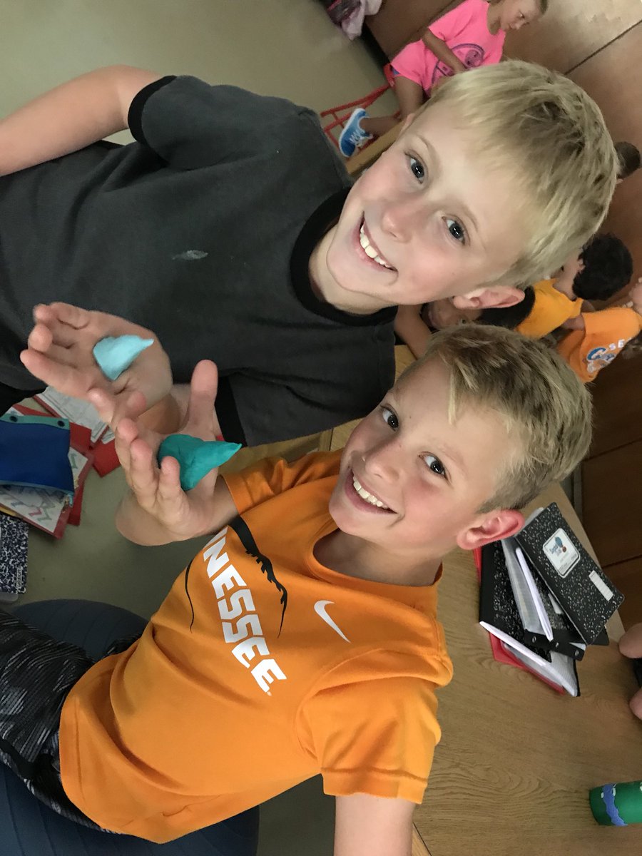 mrshudson3rd's tweet photo. Just using a little Playdoh from our Maker Space to make landforms in social studies! @SequoyahElem #theyactuallysaidthankyouforthefunlesson https://t.co/yBnlzOJo3O