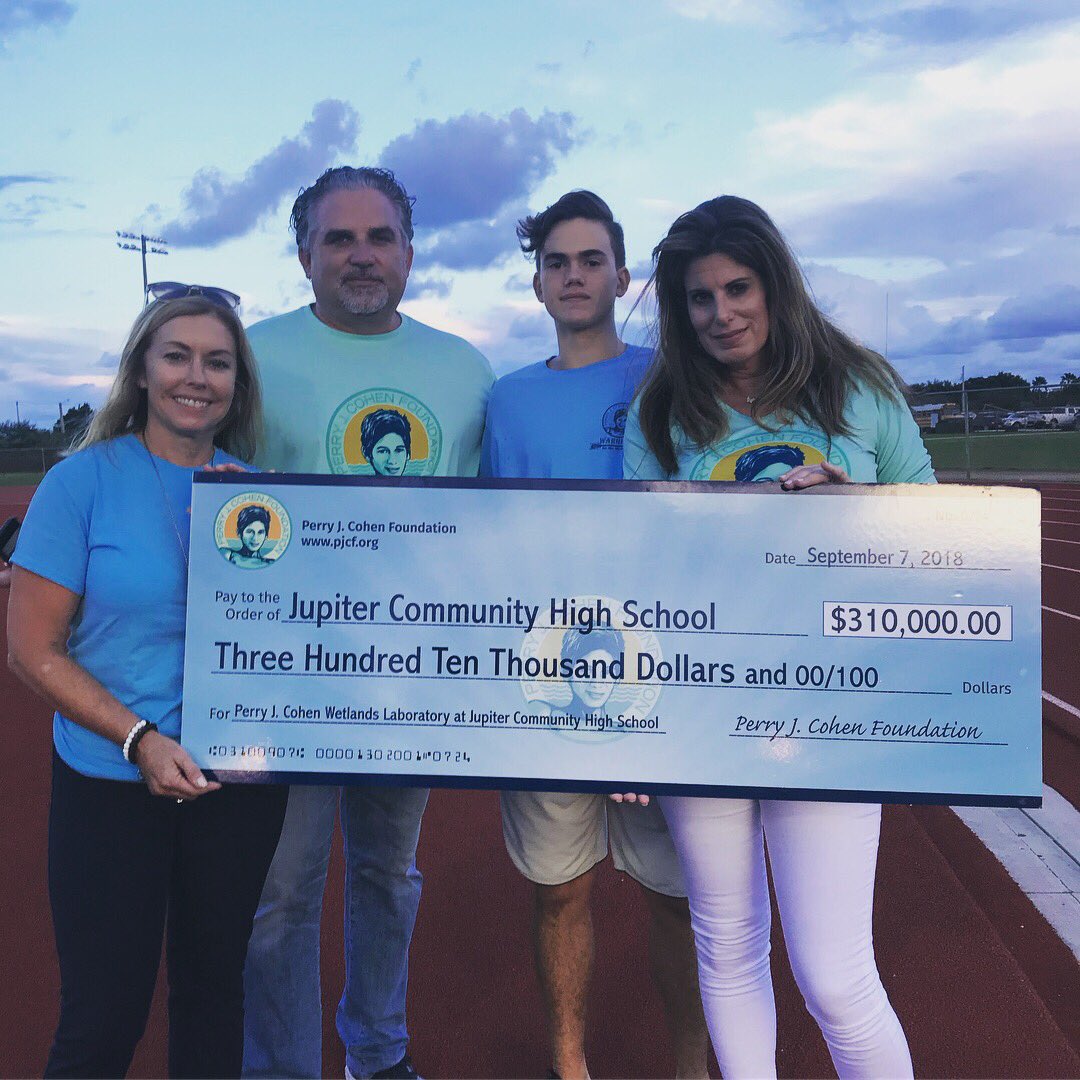 Thank you to the Perry J. Cohen Foundation for their $310,000 donation! <a href="/PJCFoundation/">Perry J. Cohen</a>