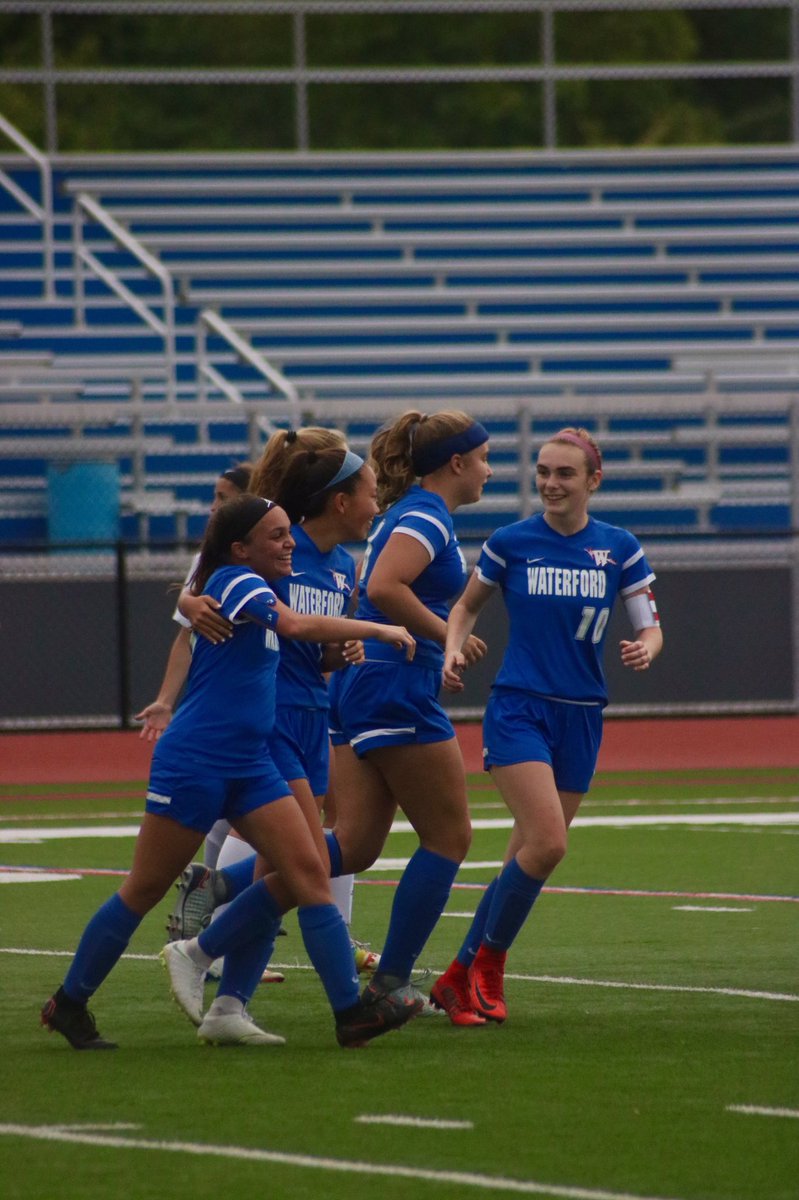 Happiness following Claudia's game opening goal!
