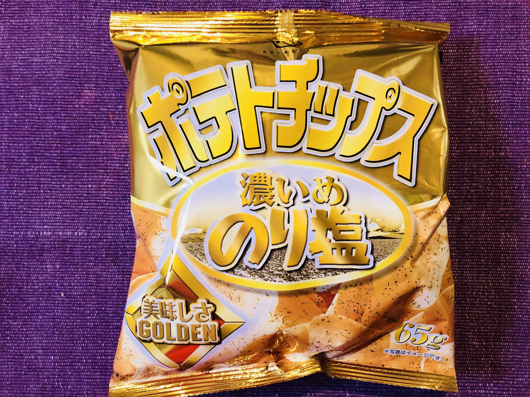柴犬ココたん ポテトチップス 濃いめのり塩 美味しいよ ポテチ 濃いめのり塩 ポテトチップス