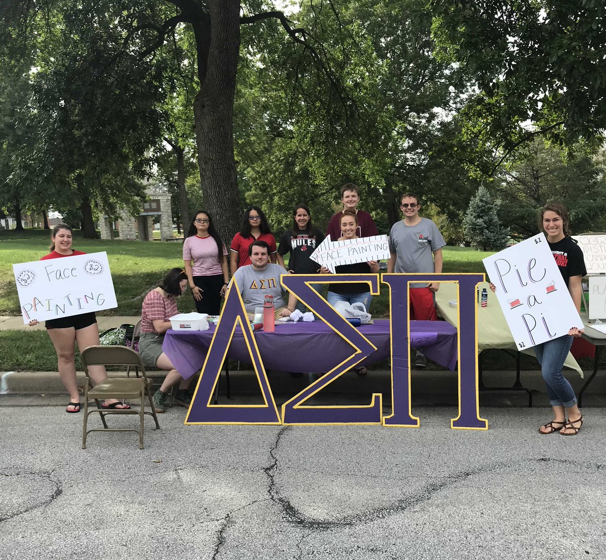The Get the Red Out festival was a blast with face painting, pies, and brotherhood!