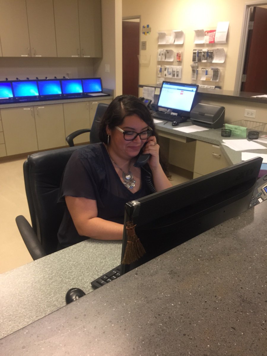 VolunteersinMed's tweet photo. Shout out to our volunteer turned staff member Ashley!!! Ash is our new HIT Coordinator!! We are all so happy to have her on board! #vmsn #volunteer #newstaff https://t.co/8pTkz6eBsE