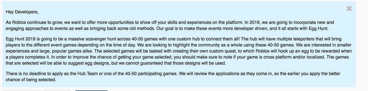 Roblox Egg Hunt 2019 Rant Free Roblox Script Executor Working 2019 - roblox events are coming back roblox ugc developer events
