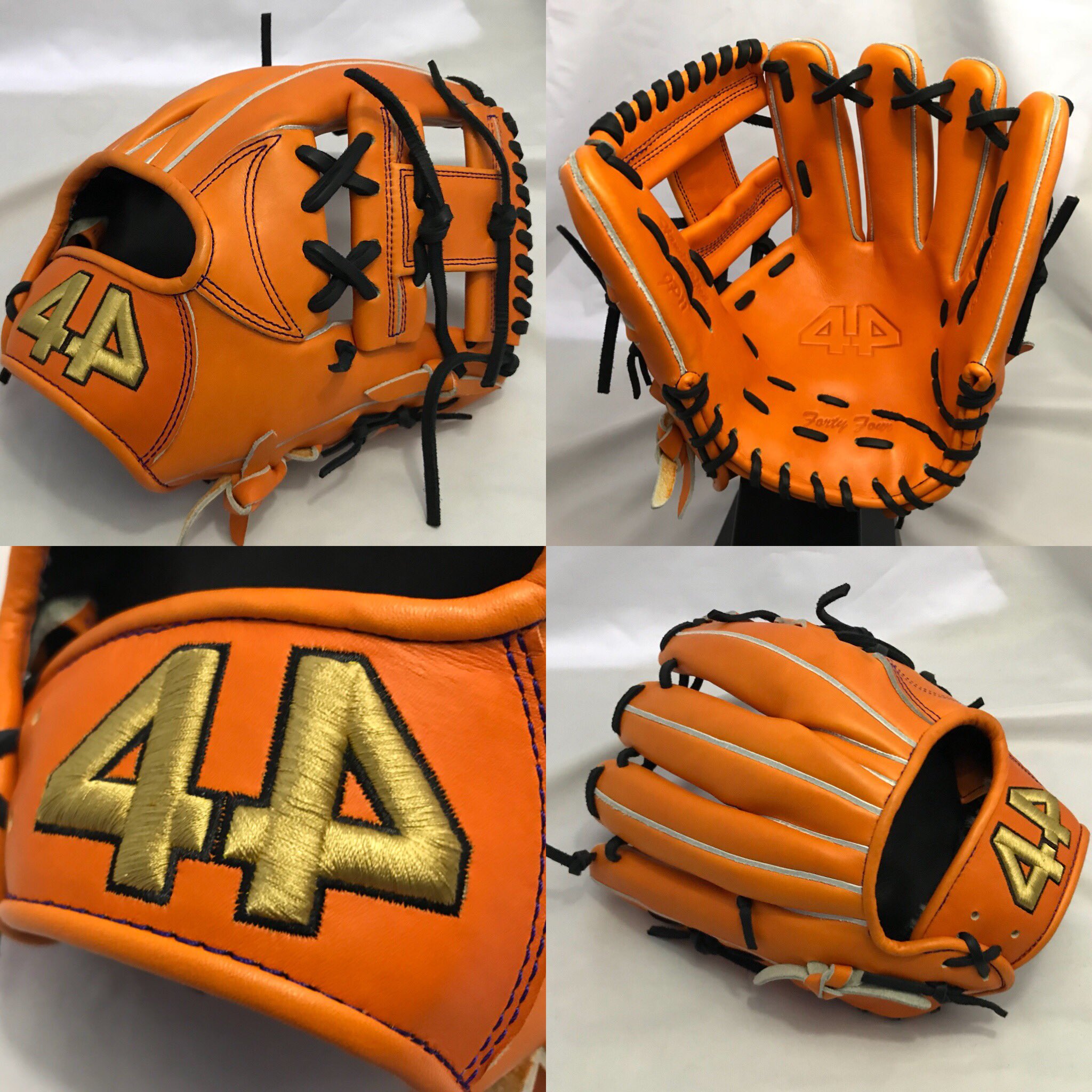 【新品】44 グローブ オーダー 店舗オリジナル】44グローブ フォーティーフォー オーダーグラブ