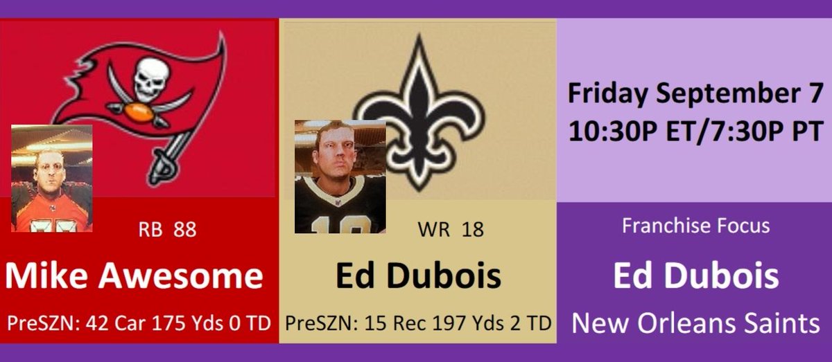 The_eAthletes's tweet photo. First game of #Year1 is complete! The #Bengals defeat the #Colts. #RobinCalifornia with 5 tackles.
In 5 minutes, game 2 of our #EAthletes #Madden19 Kickoff. #MikeAwesome v. #EdDubois!
https://t.co/tgpFbiQutQ #ChooseYourFavourite #CheerUsOn!
#supportsmallstreamers https://t.co/Yi7qX8XAf9