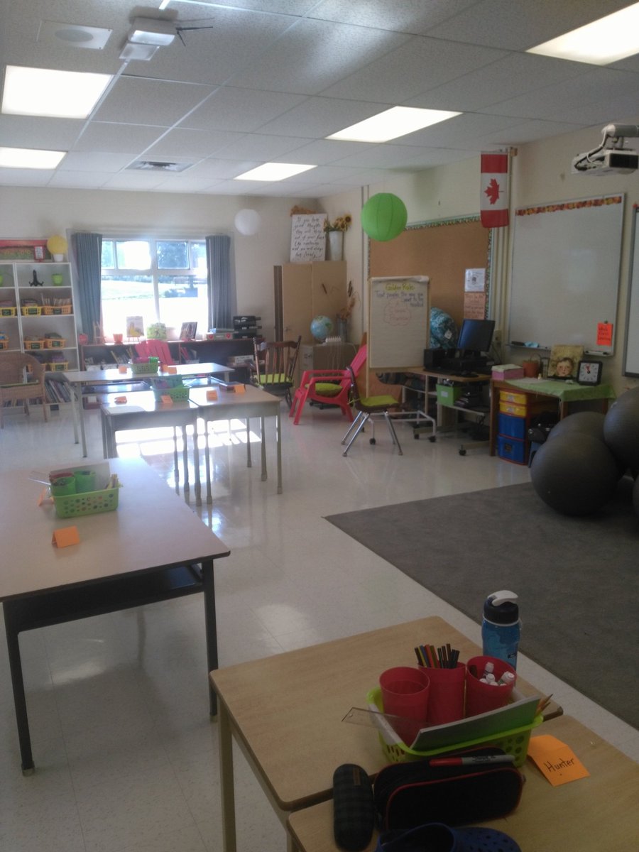 Here is a look inside our classroom. What a terrific first week. What an awesome class!