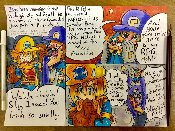 ~Logic~ #SuperCamelotBros #SmashBrosUltimate #GoldenSun #Waluigi #SuperMarioRPG 