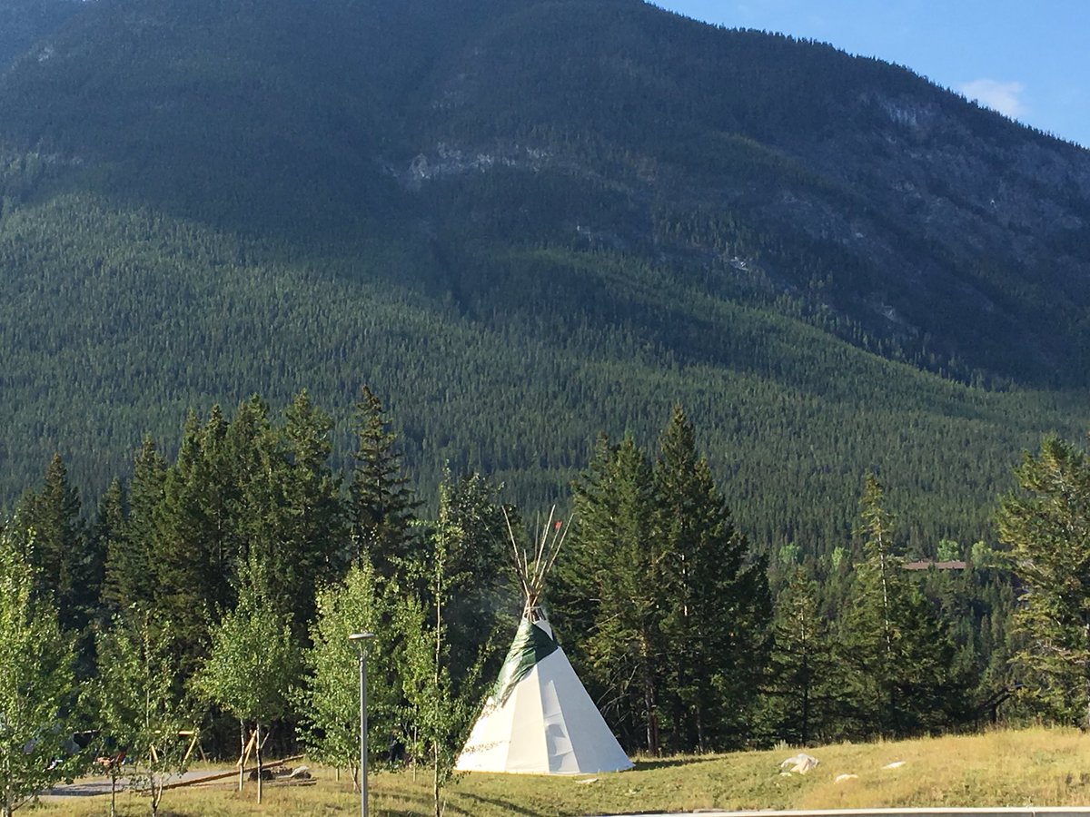 PeterHarris's tweet photo. This is a shot of the Urban Moose Hide Tanning Residency @banffcentre right now. Banff Centre’s new director of Indigenous Arts, @AuspiciousR, will launch the first full year of Indigenous Arts courses on Monday at 3PM MT. Watch it live here:
https://t.co/y874h9bFn6 https://t.co/IHNX2zUvtT
