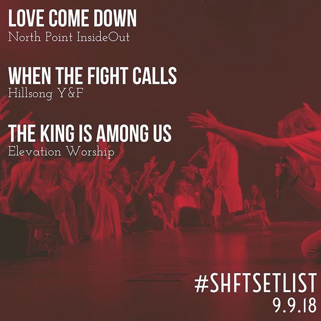 SHFTstudents's tweet photo. Who's ready for worship on Sunday??
Go ahead and start listening to these awesome songs!🎶 https://t.co/vGFQdVxRsZ https://t.co/Rp5wDLNdDq