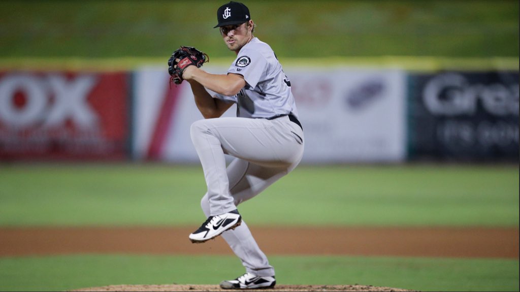 jacksongenerals's tweet photo. Kevin Ginkel finishes off the shut-out with a multiple-inning save and your #JacksonGenerals are one win away from the @SLeagueBaseball Championship Series! https://t.co/mknI1fsceS