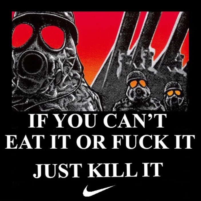 pedro_guererro's tweet photo. #NikeBoycott #FuckBoycotts #JustDoIt #JustDontKillAnyone #Carnivore #Retaliation https://t.co/FMOIEMF7rm