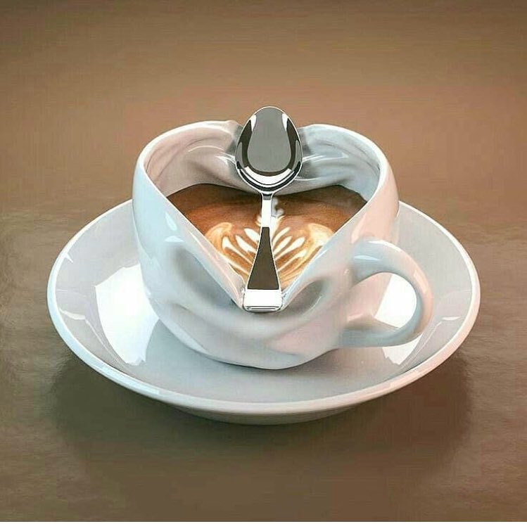 Ngopilah.. Agar kamu kelihatan bahagia :)