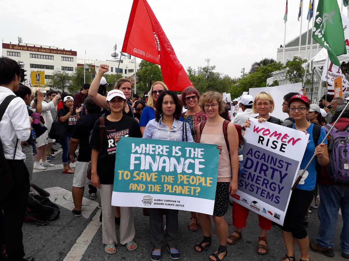 Where is the #climatefinance that you committed? #ParisAgreement play your role. #fossilfuel free world #RiseForClimate ensure #ClimateJustice #FeministDemand #COP24 #SB48Bangkok <a href="/WGC_Climate/">Women & Gender Constituency</a> <a href="/WEDO_worldwide/">WEDO</a> <a href="/apwld/">APWLD</a> <a href="/WECF_INT/">WECF international</a> <a href="/SaleemulHuq/">Saleemul Huq</a> <a href="/krisoks/">Zakir Md. Hossain</a> <a href="/CANSouthAsia/">Climate Action Network South Asia</a> <a href="/ARROW_Women/">ARROW</a>