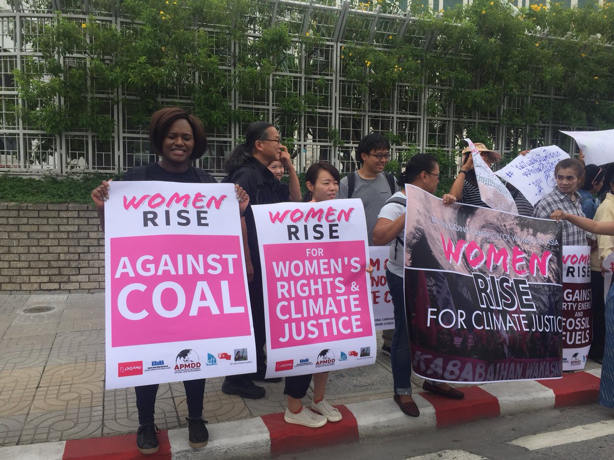 Climate justice cannot be done without gender justice! #SB48Bangkok #RiseForClimate #Malawiriseforclimate