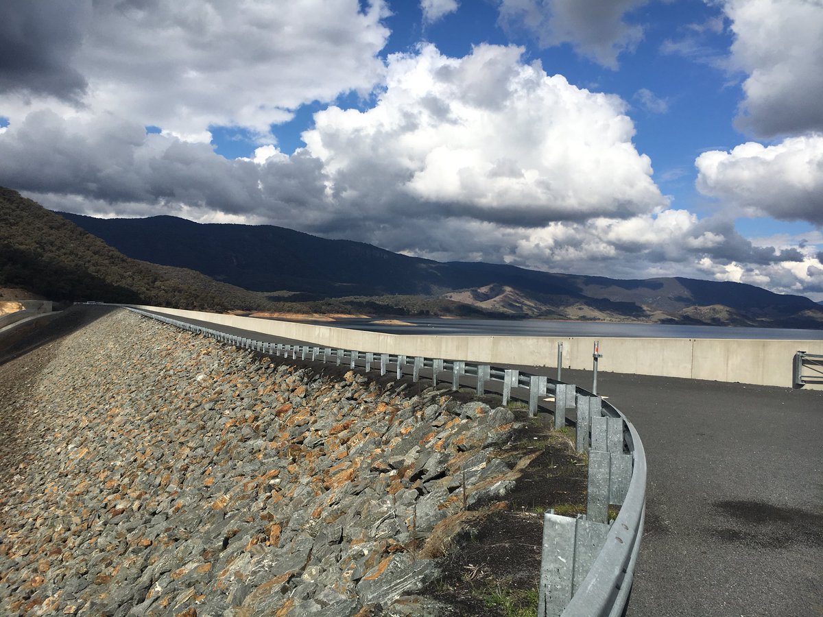 WaterNSW's tweet photo. This is the view you can get if you get in one of our bus tours today #BloweringOpenDay #openday #nsw #blowering https://t.co/wCs13foglp