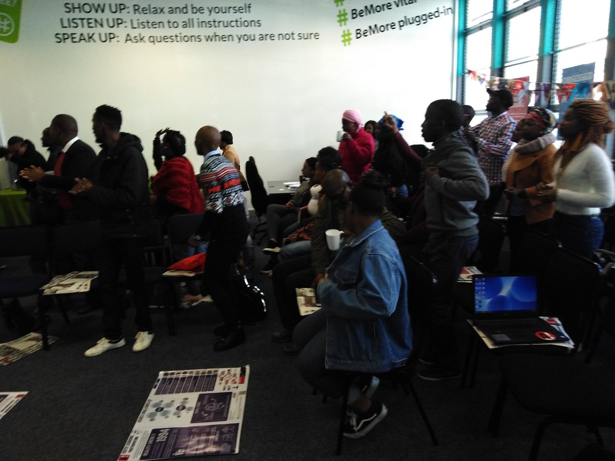 theeMzwandile's tweet photo. Activators starting the Literacy imbizo in song. #OURSTORIES #BeTheGeneration #CommittedToChange #FRIENDSOFLITERACY #NBW2018 https://t.co/ZZwJfzjqdt