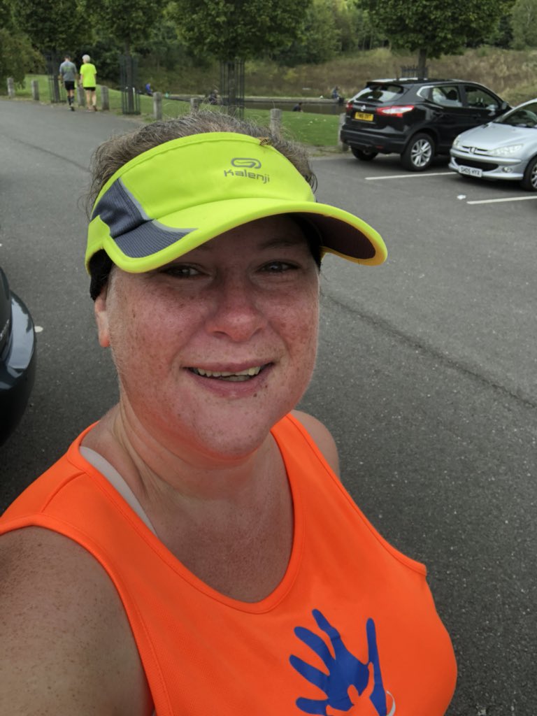 hmcami's tweet photo. @Bstokeparkrun I flew the flag for @hi5runners (I just happen to be @Conkersparkrun) needed a C for my #parkrunpirate #parkrun #tourist #clubday #Hi5runners https://t.co/Ezkz9P5zcB