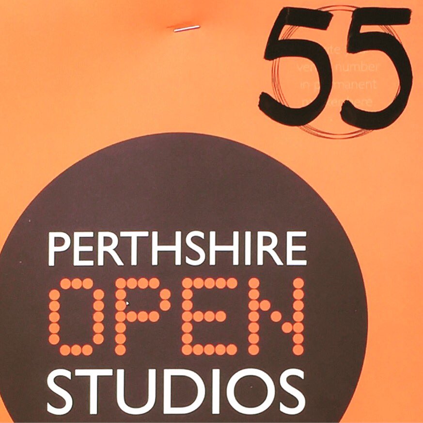 TextileCaron's tweet photo. Last weekend of @PerthshireOS, come along to the plum route, lots of great artists work to see, studios to peek into and a lovely day to be out and about in glorious Perthshire. Looking forward to welcoming visitors. https://t.co/ZI8ZzweI2G