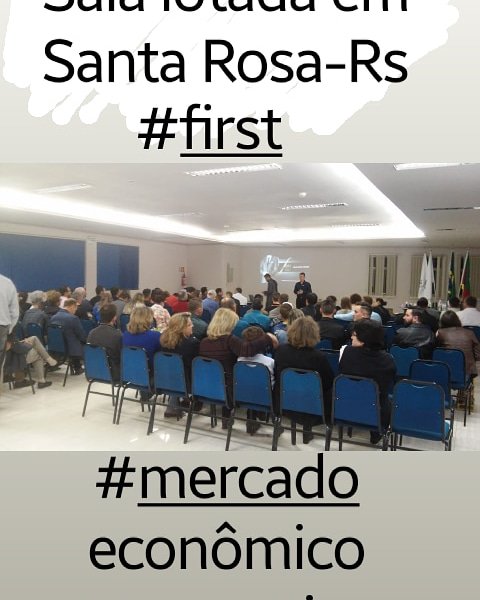 lucianocorreaof's tweet photo. As pessoas só irão acreditar em você quando elas verem seus resultados!
#mmn #first #mudedevida #sonhos #possibilidades #proposito #familiafirst #paidemultidoes #santarosa #mercadoeconomicocooperativo #safira
Sala lotada em Santa Rosa RS,Obrigado https://t.co/NGzwl1wFVV