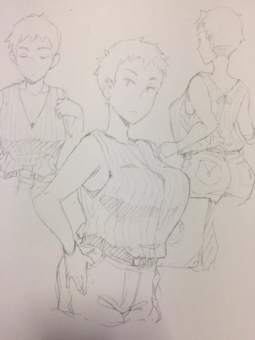 練習用奥さん1号で練習。
こういう服好き 