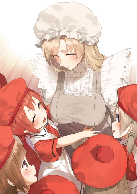 マクロファージ先生 https://t.co/XyRGYPskjT #はたらく細胞 #マクロファージ #赤血球 