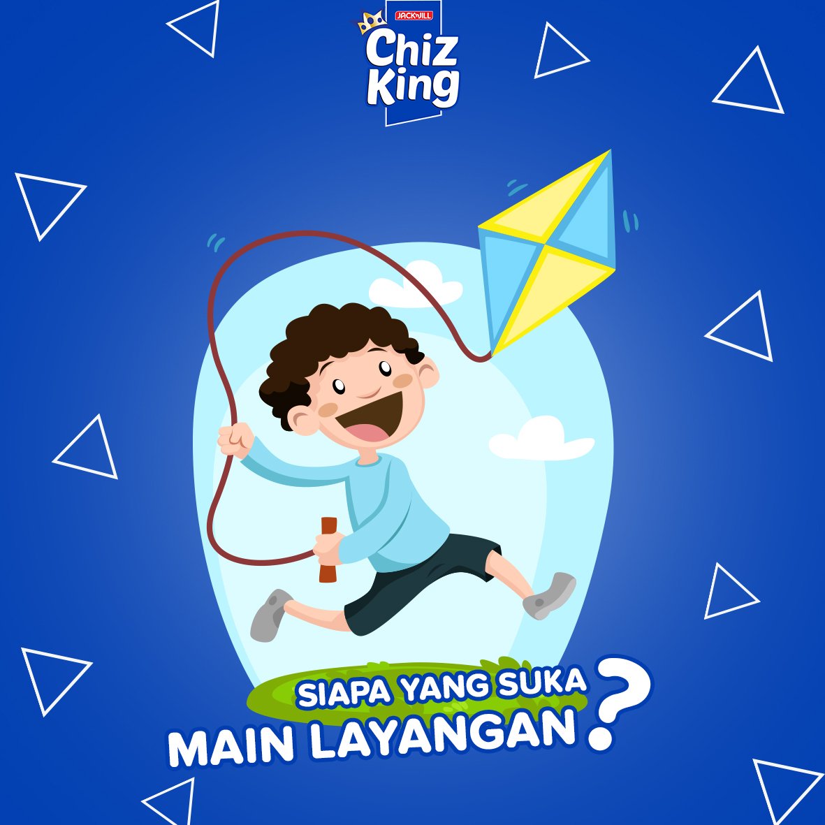 chizkingid's tweet photo. Kuambil buluh sebatangโฆ
Kupotong sama panjang...
Kuraut dan kutimbang dengan benang..
Kujadikan layang-layang..
Bermain layang-layang memang selalu bikin riang dan senang ya Chizzer. Siapa nih yang suka main layangan?
#ChizKing #ChizYourDay #mainlayangan #layanglayang https://t.co/9EMxTKJzvx
