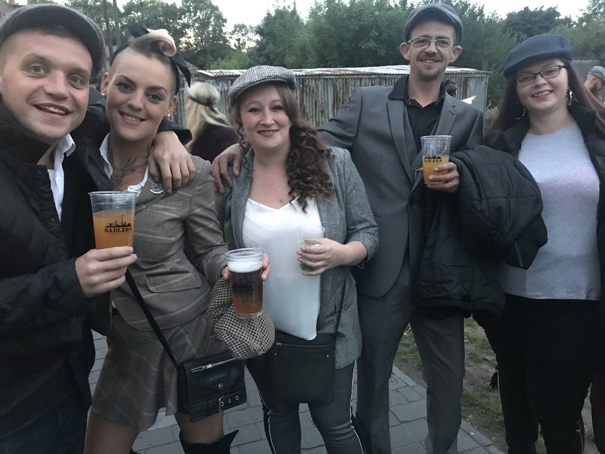 Mayhem <a href="/BCLivingMuseum/">Black Country Living Museum</a> for <a href="/ThePeakyBlinder/">Peaky Blinders</a> night <a href="/sadlersales/">HORNY SLUTS</a> fun filled night once again! <a href="/brewrepsadler/">Marc</a> @NatalieHalewood <a href="/artiekelie/">artiekelie</a> @wcvking <a href="/Hazeleking47/">Hazeleking47</a> <a href="/LPLGinDistiller/">@LiverpoolGinDistillery</a>