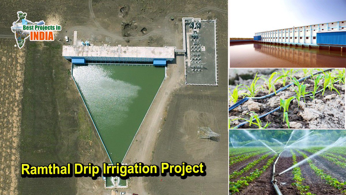 BestProjectsInd's tweet photo. #RamthalDripIrrigation Project at #Karnataka.
It was Asia’s largest drip irrigation project.A total of 2,150 km length of pipeline was laid for this project.@JainIrrigation @DVSBJP @hd_kumaraswamy 
For More Details about the this #Project Visit this link : https://t.co/IyGypTBrPq https://t.co/FKPQwcn4U1
