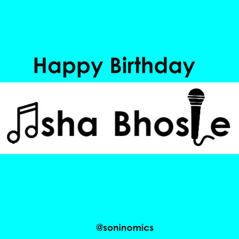 Happy Birthday Asha Bhosle    