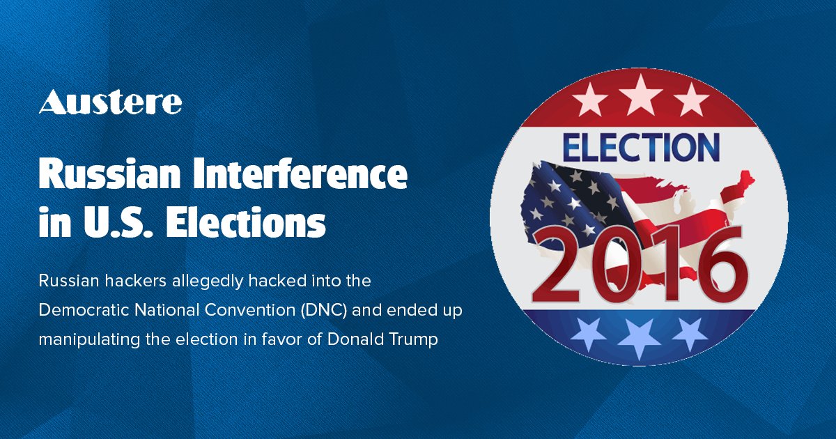 austeretech's tweet photo. Did you know? Russian Interference in U.S. Elections
Click Here For More: https://t.co/52DzYocJkX 
#Software #austeretechnologies #austere #SoftwareTestingFailures #Softwaretesting https://t.co/44PKjlc9mG