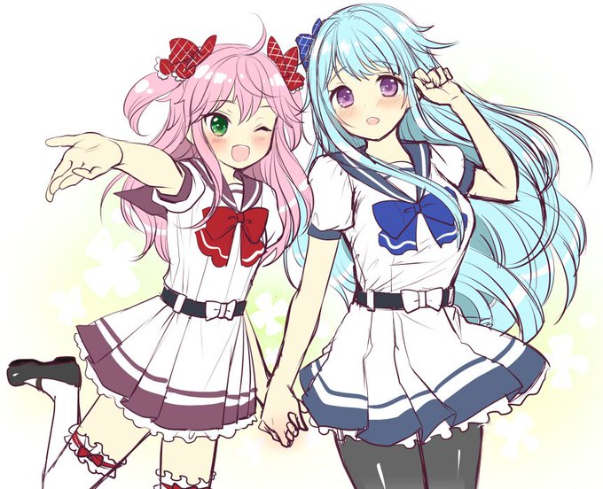 [R-18] 【女体化】あんすたにょた #女体化 #らくがき https://t.co/zYYMsZBIS9 