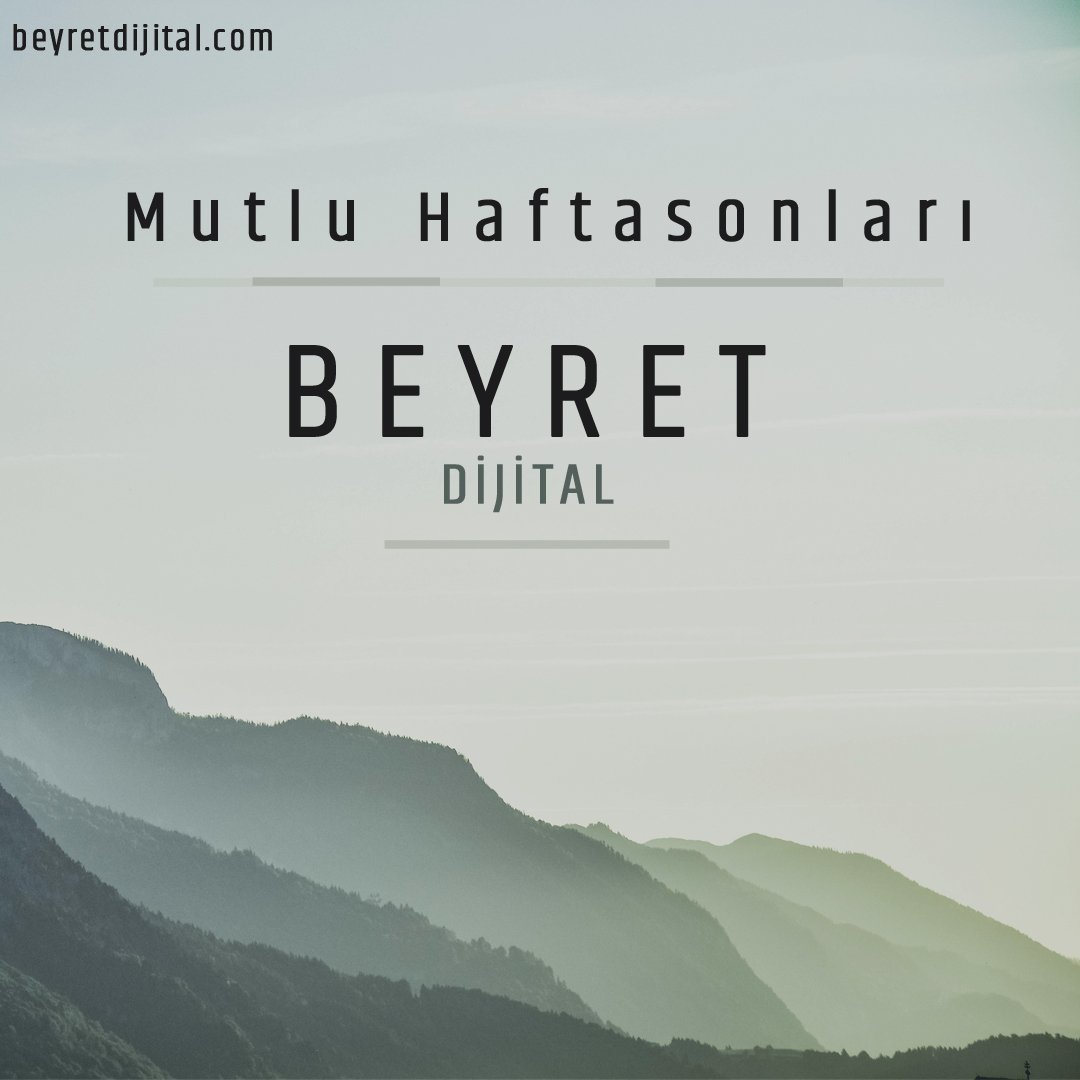 beyretdijital's tweet image. Tüm sevdikleriniz ve size mutlu hafta sonları
#weekend #weekendtime #codingmotivation #loveyourjob #webdesign #webdeveloper #webdevelopment #seo #searchengineoptimization #brandmanagement #socialmediamarketing #sosyalmedyapazarlama #webtasarim #website #aramamotoruoptimizasyonu