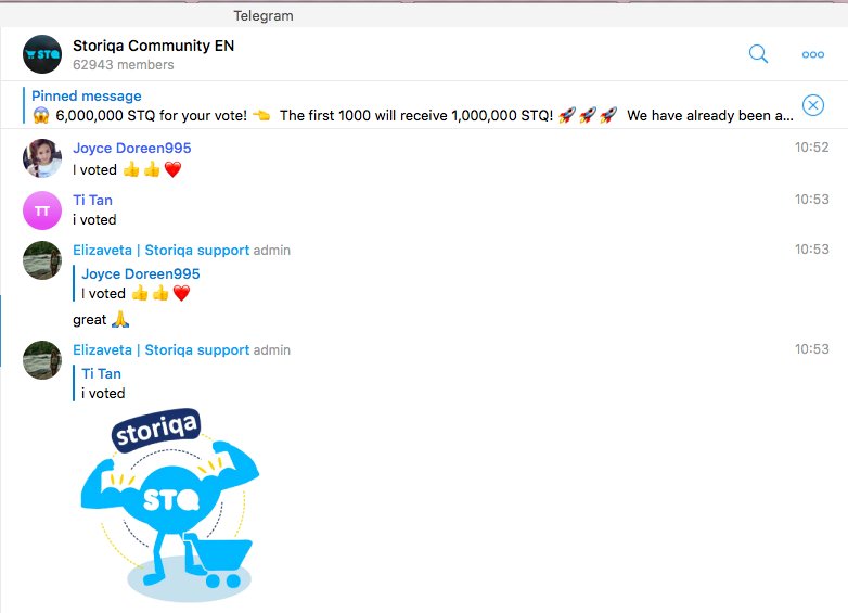 storiqa's tweet image. #OKEXVOTING is LIVE! 🚀 Here are some intermediate results to know how this great event is going. 

⭐️6kk #STQ airdrop for successful participants;
⭐️More than 30k new members in #Storiqa chat;
⭐️Lively chatting in groups and Twitter.

Thank you! Vote for Storiqa on OKEX!