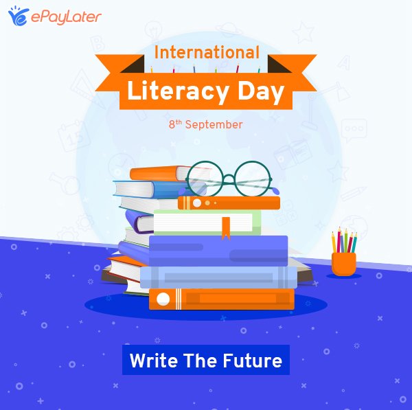ePayLater's tweet image. This #InternationalLiteracyDay gift yourself dreams! Buy latest edition of #StudyAid #PrepGuide #TextBooks #EditorialPicks and much more on Amazon India in just a click. Pay later via #ePayLater UPI Handle on #Amazon.
#SignUp for instant credit - goo.gl/ZERT2L .