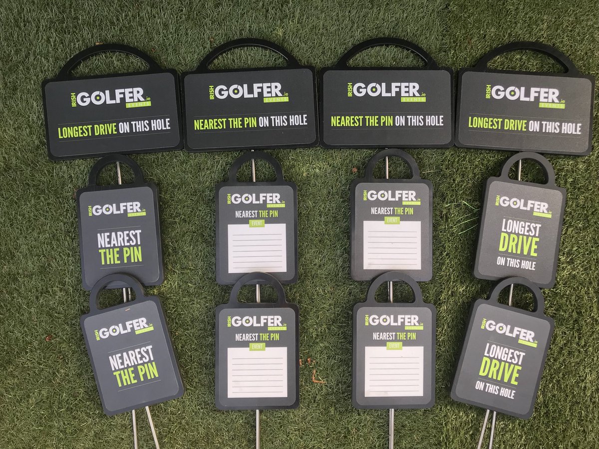 Signs4Golf's tweet photo. @CastletroyPro have you see the latest markers that are now being used in Ireland. #waterproofmarkers #custommarkers #irishgolf @cmk_concrawood @IrishGolferMag @55GACrowder @IrishClereGolf https://t.co/su5VfY1gdL